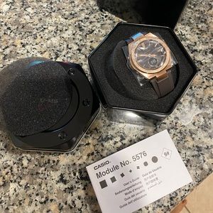 Casio | Accessories | Nib Casio 5576 Gms Rose Gold Sport Watch | Poshmark